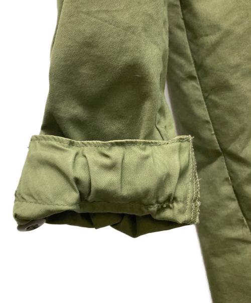US ARMY（ユーエスアーミー）US ARMY (ユーエスアーミー) Ｍ-65 フィッシュテールパーカー(フード付) オリーブ サイズ:Sの古着・服飾アイテム
