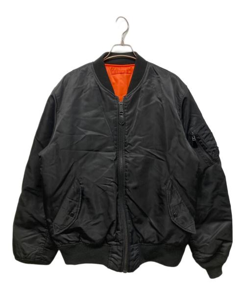 AVIREX（アヴィレックス）AVIREX (アヴィレックス) MA-1 COMMERCIAL フライトジャケット ブラック サイズ:XXLの古着・服飾アイテム