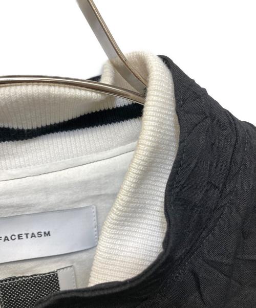 FACETASM（ファセッタズム）FACETASM (ファセッタズム) RIB CHINA JACKET ブラック サイズ:4の古着・服飾アイテム
