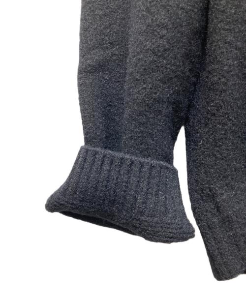 C.P COMPANY（シーピーカンパニー）C.P COMPANY (シーピーカンパニー) FLEECE KNIT HOODIE ブラック サイズ:50の古着・服飾アイテム