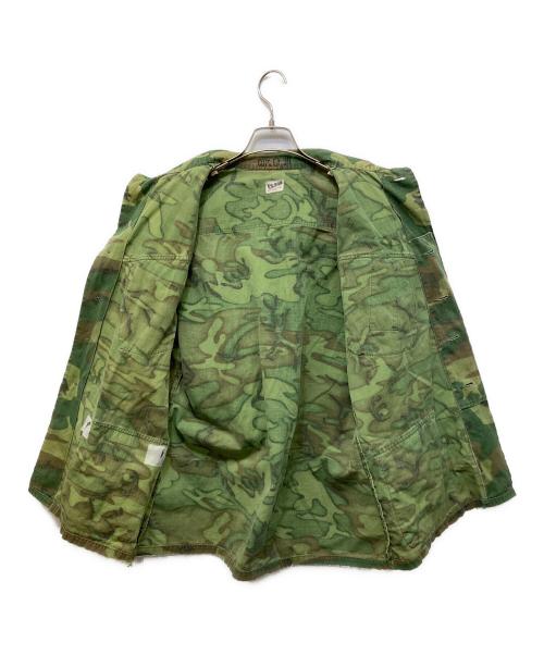 US ARMY（ユーエスアーミー）US ARMY (ユーエスアーミー) カモフラジャングルファティーグジャケット オリーブ サイズ:Mの古着・服飾アイテム
