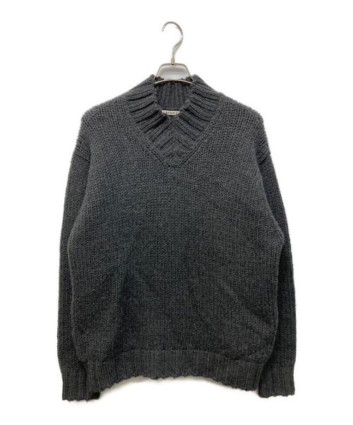 AURALEE（オーラリー）AURALEE (オーラリー) SUPER FINE WOOL AIRY KNIT グレー サイズ:4の古着・服飾アイテム