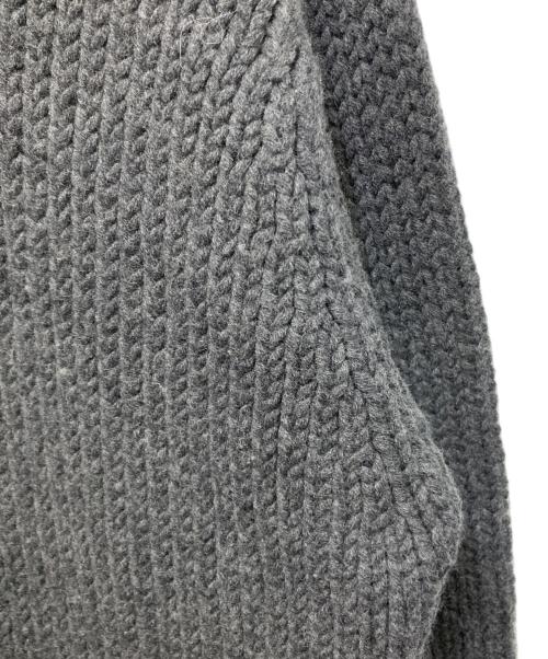 AURALEE（オーラリー）AURALEE (オーラリー) SUPER FINE WOOL AIRY KNIT グレー サイズ:4の古着・服飾アイテム