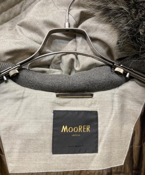MOORER（ムーレー）MOORER (ムーレー) BARBIERI ダウンコート ベージュ サイズ:48の古着・服飾アイテム