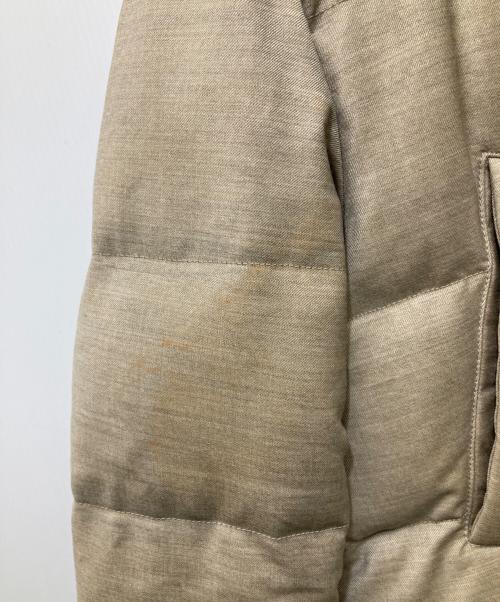 MOORER（ムーレー）MOORER (ムーレー) BARBIERI ダウンコート ベージュ サイズ:48の古着・服飾アイテム