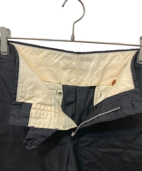COMME des GARCONS HOMME PLUS（コムデギャルソンオムプリュス）COMME des GARCONS HOMME PLUS (コムデギャルソンオムプリュス) ポリ縮絨クロップドパンツ ブラック サイズ:Mの古着・服飾アイテム