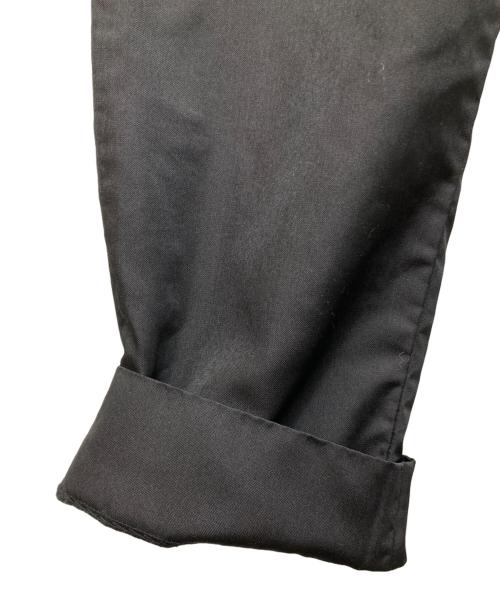 COMME des GARCONS HOMME PLUS（コムデギャルソンオムプリュス）COMME des GARCONS HOMME PLUS (コムデギャルソンオムプリュス) ポリ縮絨クロップドパンツ ブラック サイズ:Mの古着・服飾アイテム