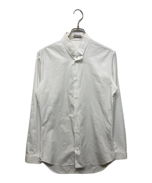 DIOR HOMME（ディオール オム）DIOR HOMME (ディオール オム) スタンドカラー コットンブロード ドレス シャツ ホワイト サイズ:37の古着・服飾アイテム