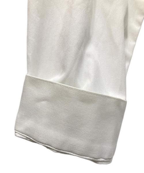 DIOR HOMME（ディオール オム）DIOR HOMME (ディオール オム) スタンドカラー コットンブロード ドレス シャツ ホワイト サイズ:37の古着・服飾アイテム