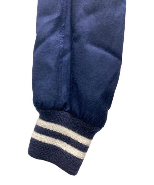 POLO RALPH LAUREN（ポロ・ラルフローレン）POLO RALPH LAUREN (ポロ・ラルフローレン) NEW YORK サテンバーシティジャケット ネイビー サイズ:XSの古着・服飾アイテム