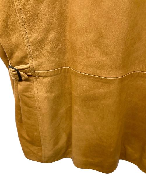 RALPH LAUREN（ラルフローレン）RALPH LAUREN (ラルフローレン) ラムレザージャケット ブラウン サイズ:Sの古着・服飾アイテム