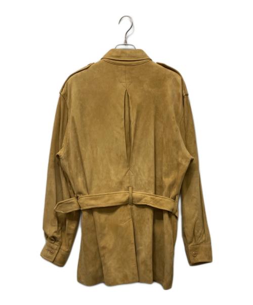 RALPH LAUREN Purple Label（ラルフ ローレン パープル レーベル）RALPH LAUREN Purple Label (ラルフ ローレン パープル レーベル) スウェードジャケット ブラウン サイズ:6の古着・服飾アイテム
