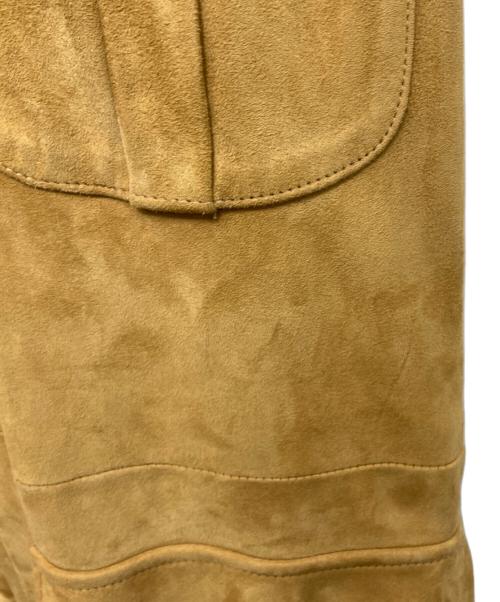 RALPH LAUREN Purple Label（ラルフ ローレン パープル レーベル）RALPH LAUREN Purple Label (ラルフ ローレン パープル レーベル) スウェードジャケット ブラウン サイズ:6の古着・服飾アイテム