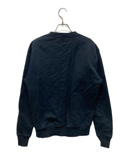 AMI Alexandre Mattiussi（アミアレクサンドルマテュッシ）AMI Alexandre Mattiussi (アミアレクサンドルマテュッシ) ハートロゴスウェット ブラック サイズ:XSの古着・服飾アイテム