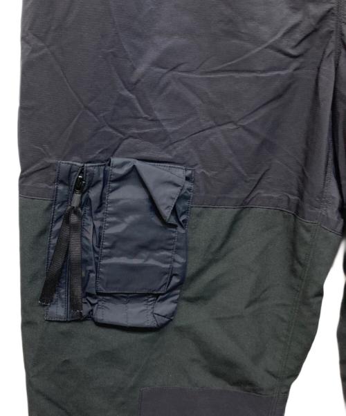 N.HOOLYWOOD（エヌ ハリウッド）N.HOOLYWOOD (エヌ ハリウッド) ポケットナイロンカーゴパンツ ブラック サイズ:38の古着・服飾アイテム