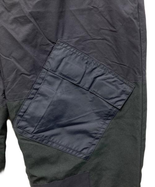 N.HOOLYWOOD（エヌ ハリウッド）N.HOOLYWOOD (エヌ ハリウッド) ポケットナイロンカーゴパンツ ブラック サイズ:38の古着・服飾アイテム