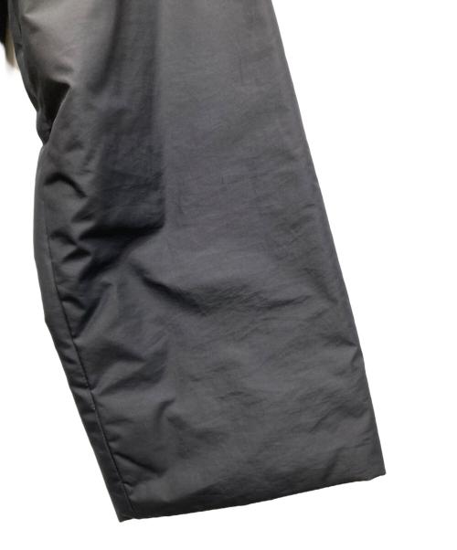 BALLSEY（ボールジィ）BALLSEY (ボールジィ) パデットタフタ ベルテッドコート ブラック サイズ:34の古着・服飾アイテム