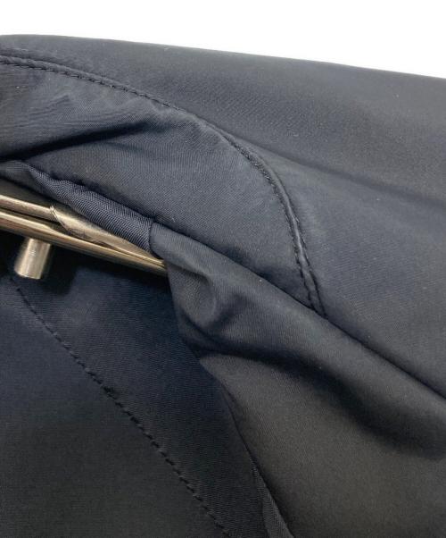 BALLSEY（ボールジィ）BALLSEY (ボールジィ) パデットタフタ ベルテッドコート ブラック サイズ:34の古着・服飾アイテム