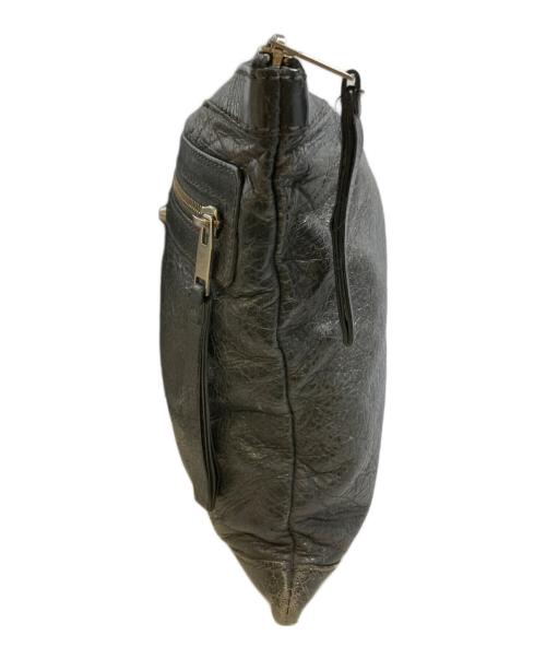 BALENCIAGA（バレンシアガ）BALENCIAGA (バレンシアガ) クラシック クリップ M クラッチバッグ グレーの古着・服飾アイテム