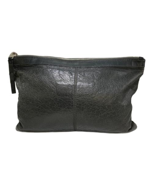 BALENCIAGA（バレンシアガ）BALENCIAGA (バレンシアガ) クラシック クリップ M クラッチバッグ グレーの古着・服飾アイテム