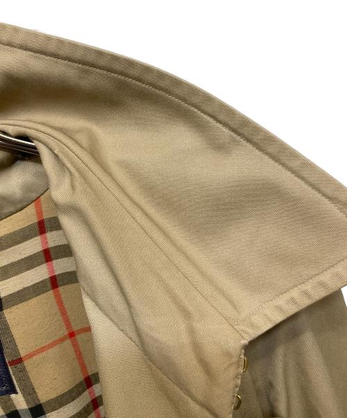 Burberry's（バーバリーズ）Burberry's (バーバリーズ) D菅ベルト ノバチェックライニングトレンチコート ベージュ サイズ:不明の古着・服飾アイテム