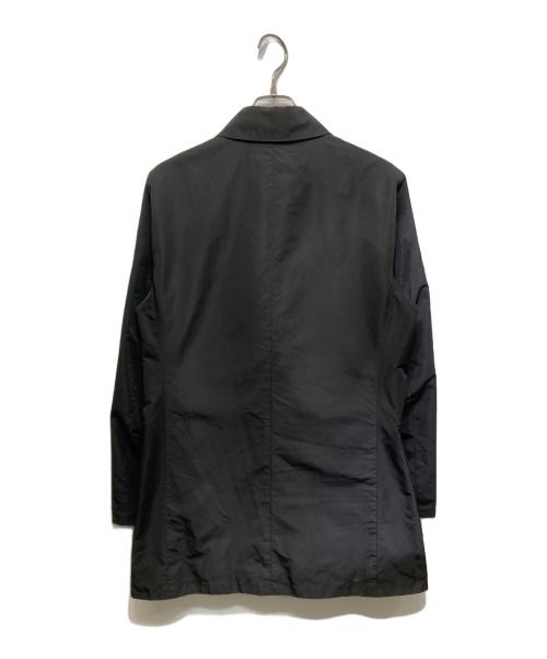 BURBERRY BLACK LABEL（バーバリーブラックレーベル）BURBERRY BLACK LABEL (バーバリーブラックレーベル) チェックリバーシブルステンカラーコート ブラック サイズ:Mの古着・服飾アイテム