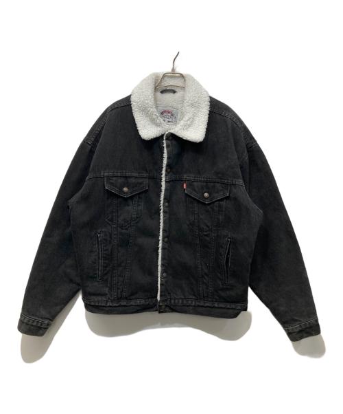 LEVI'S（リーバイス）LEVI'S (リーバイス) AUTHENTIC デニムボアジャケット ブラック サイズ:SIZE Lの古着・服飾アイテム