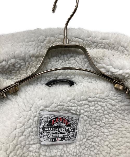 LEVI'S（リーバイス）LEVI'S (リーバイス) AUTHENTIC デニムボアジャケット ブラック サイズ:SIZE Lの古着・服飾アイテム