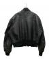 Schott (ショット) レザーMA-1ジャケット ブラック サイズ:50：33000円