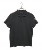 MONCLERモンクレール）の古着「MAGLIA POLO」｜ブラック