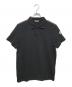 MONCLER（モンクレール）の古着「MAGLIA POLO」｜ブラック