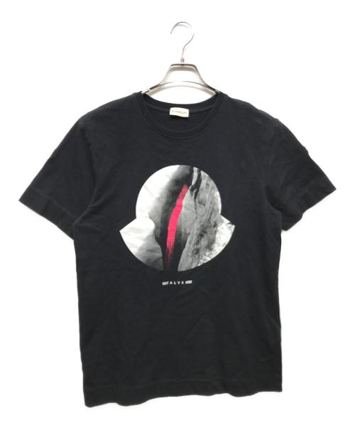 MONCLER（モンクレール）MONCLER (モンクレール) ALYX (アリクス) コラボTシャツ ブラック サイズ:Mの古着・服飾アイテム