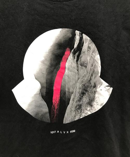 MONCLER（モンクレール）MONCLER (モンクレール) ALYX (アリクス) コラボTシャツ ブラック サイズ:Mの古着・服飾アイテム