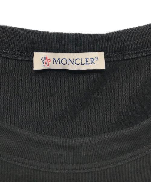 MONCLER（モンクレール）MONCLER (モンクレール) MAGLIA T-SHIRT ブラック サイズ:Mの古着・服飾アイテム