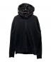 MONCLER（モンクレール）の古着「フードロゴハーフジップパーカー」｜ブラック