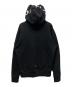 MONCLER (モンクレール) フードロゴハーフジップパーカー ブラック サイズ:M：22000円