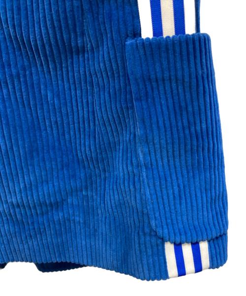 GUCCI（グッチ）GUCCI (グッチ) adidas (アディダス) Velvet Formal Jacket ブルー サイズ:46の古着・服飾アイテム