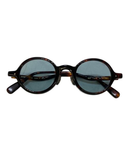 EYEVAN7285（アイバン）EYEVAN7285 (アイバン) 347 ラウンドサングラス ブラウン サイズ:44□24-145の古着・服飾アイテム