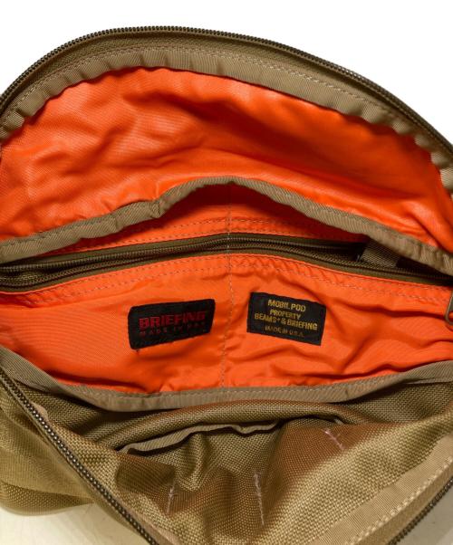 BRIEFING（ブリーフィング）BRIEFING (ブリーフィング) BEAMS PLUS (ビームスプラス) 別注 MOBILE POD コヨーテの古着・服飾アイテム