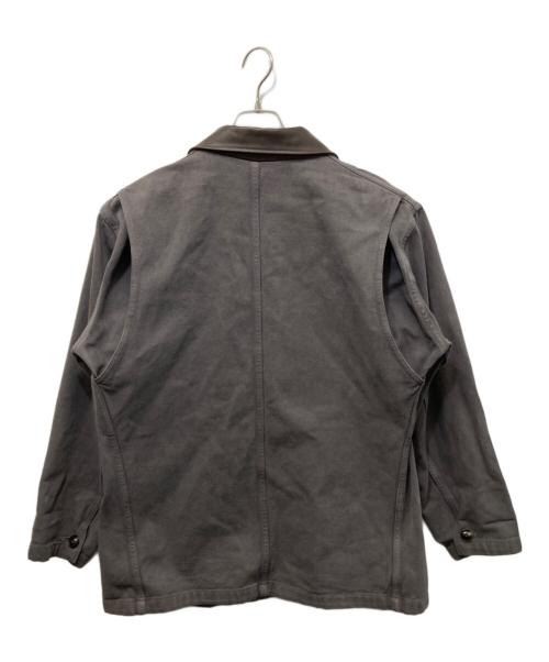 MO-NO-HA（モノハ）MO-NO-HA (モノハ) Dying work jacket グレー サイズ:SIZE Freeの古着・服飾アイテム