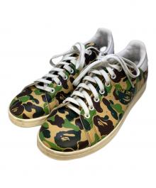 adidas×A BATHING APE（アディダス×ア ベイシング エイプ）の古着「Stan Smith "Abc Camo"」｜グリーン