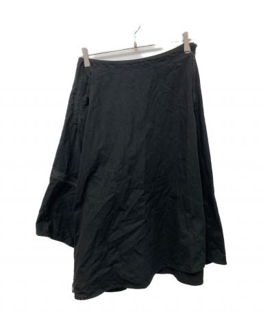 【新品】ヨウジヤマモト レーススカート ブラック ロング モード サイズ1 中古・古着通販】B Yohji Yamamoto (ビーヨウジヤマモト