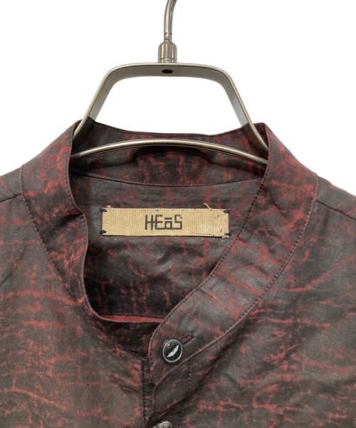 HEOS（ヘオース）HEOS (ヘオース) Big Shirt レッド サイズ:SIZE 2の古着・服飾アイテム