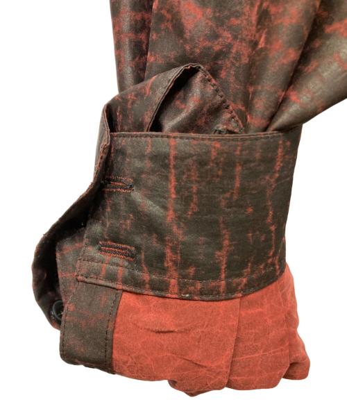 HEOS（ヘオース）HEOS (ヘオース) Big Shirt レッド サイズ:SIZE 2の古着・服飾アイテム