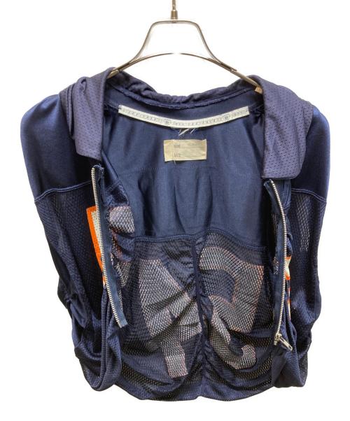 77circa（ナナナナサーカ）77circa (ナナナナサーカ) リメイクユニフォームシャツ ネイビー サイズ:freeの古着・服飾アイテム