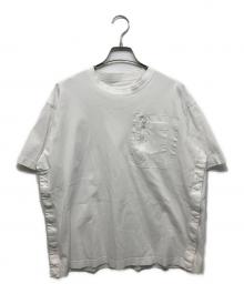 sacai（サカイ）の古着「Cotton Jersey T-Shirt」｜ホワイト