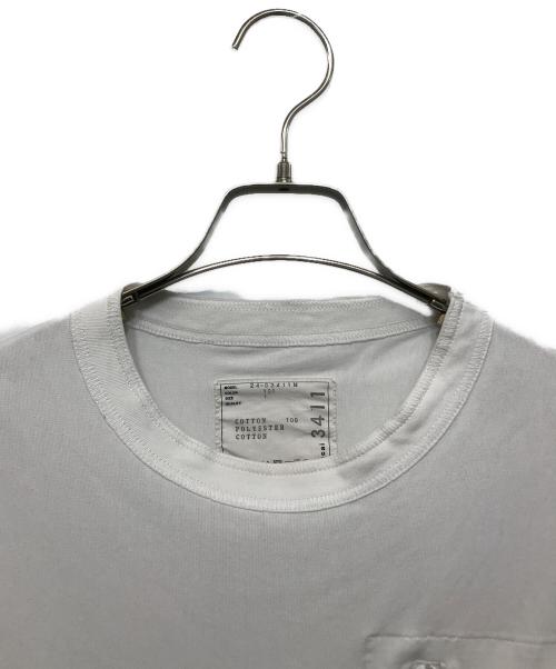 sacai（サカイ）sacai (サカイ) Cotton Jersey T-Shirt ホワイト サイズ:1の古着・服飾アイテム