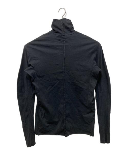 MM6 Maison Margiela（エムエムシックスメゾンマルジェラ）MM6 Maison Margiela (エムエムシックスメゾンマルジェラ) タートルネックカットソー ブラック サイズ:SIZE Mの古着・服飾アイテム