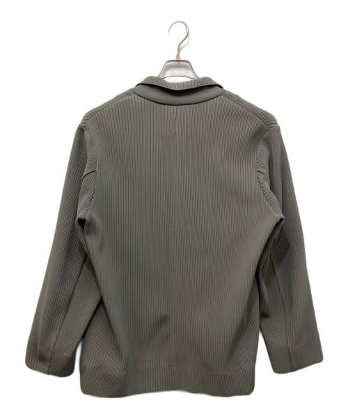 ssstein（シュタイン）ssstein (シュタイン) GRADATION PLEATS SINGLE BREASTED JACKET グレー サイズ:SIZE Sの古着・服飾アイテム
