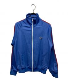 FRED PERRY（フレッドペリー）の古着「TWIN TAPE TRACK JACKET」｜ブルー